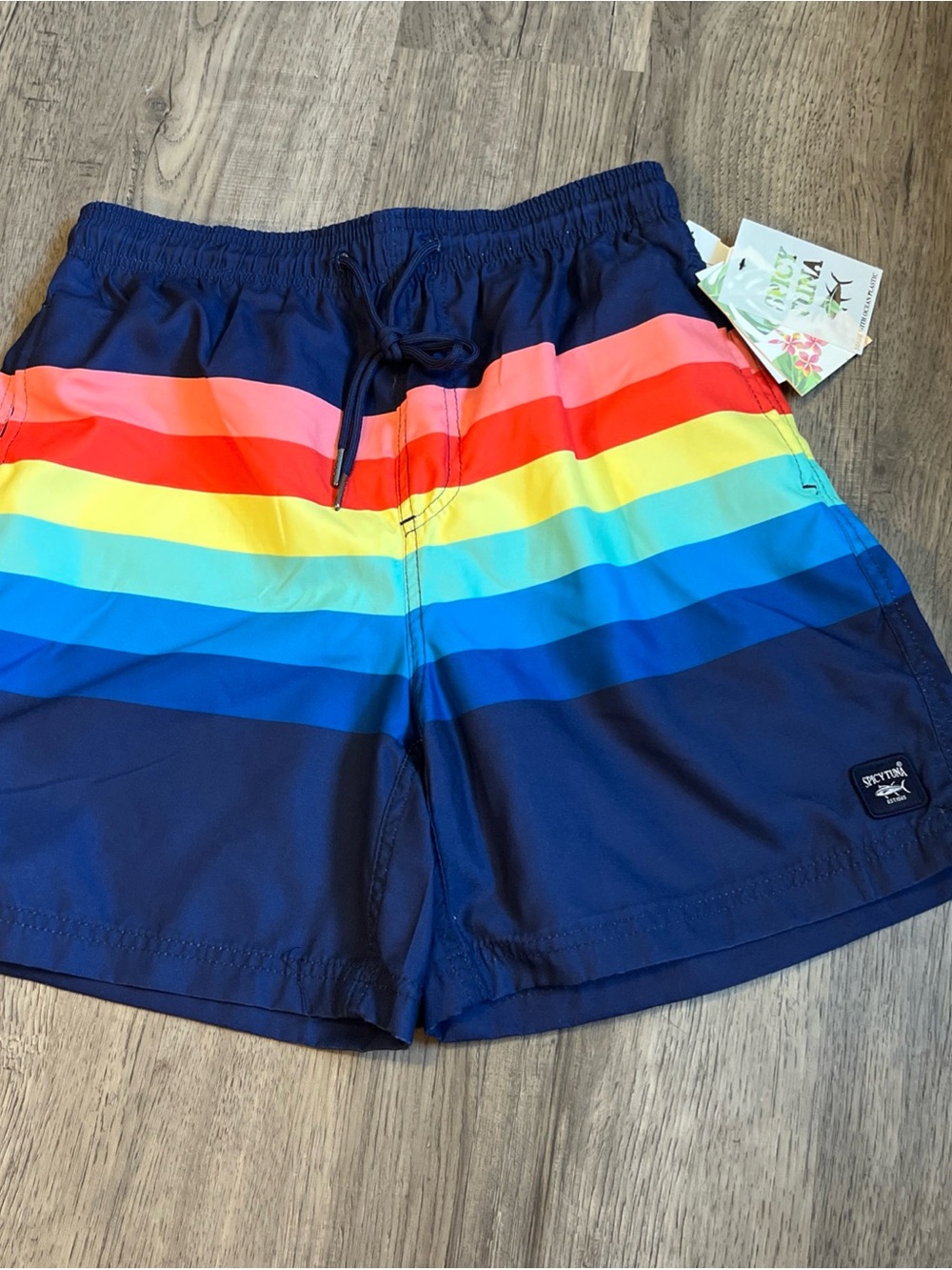 Men's Spicy Tuna Swim Trunks S